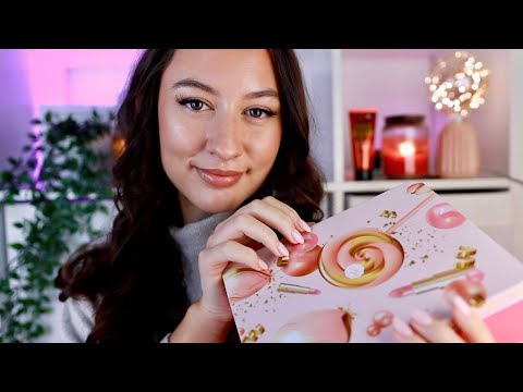 ASMR Beauty Haul Unboxing (Glossybox December) 💕 Tapping & Whispering