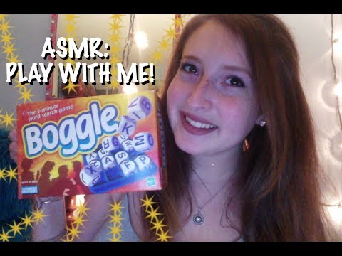 *ASMR* Play with Me: Boggle! *whisper, pencil sounds, dice*