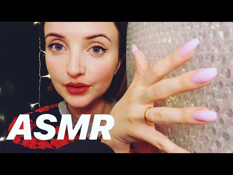 ASMR- SUPER TINGLY Bubbles Scratching With Long Nails !!!!!
