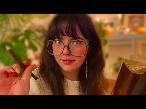 ASMR Close Up Personal Attention and Sketching Your Portrait (pampering, writing, nature sounds)