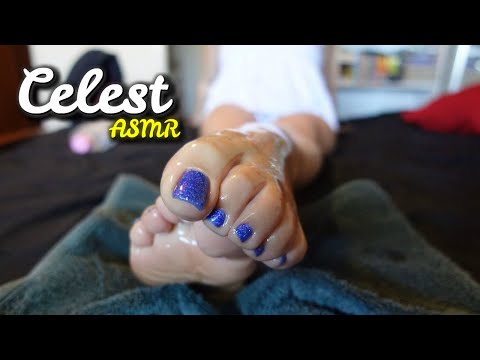 OILY FOOT WORSHIP | Celest ASMR