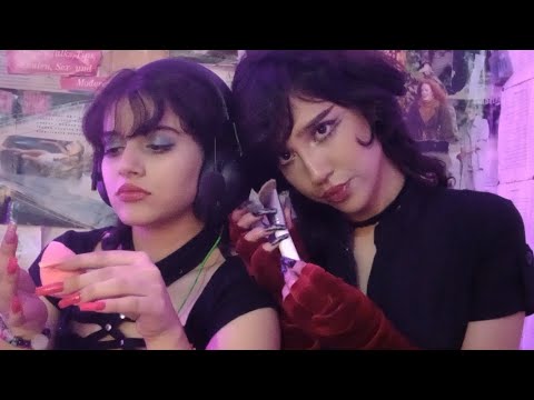 ROLE PLAY ASMR (FUNNY VIDEO) mean girls are gossiping and talking to you :)