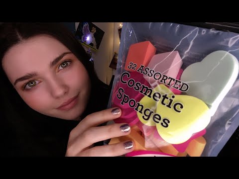 ASMR Cosmetic Sponges 🧽 Personal Attention 🧽