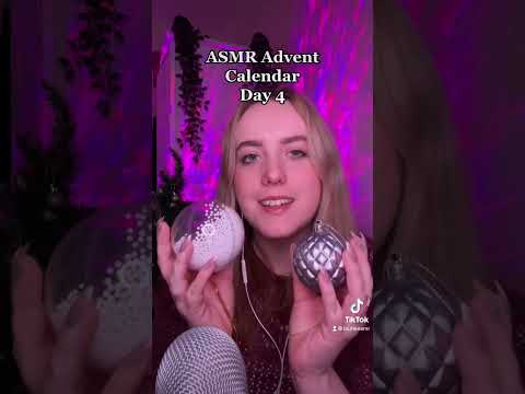 ASMR | Advent Calendar Day 4 #shorts