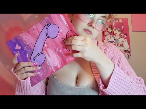 ASMR New Trigger!! Painting/Canvas Scratching