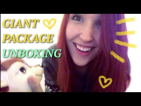 [NOT ASMR] MAIL TIME! Unboxing the BEST CHRISTMAS PACKAGE EVAH! :3
