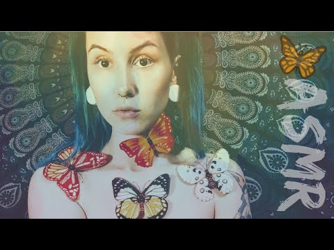 ASMR | Butterfly tapping 🦋🖤
