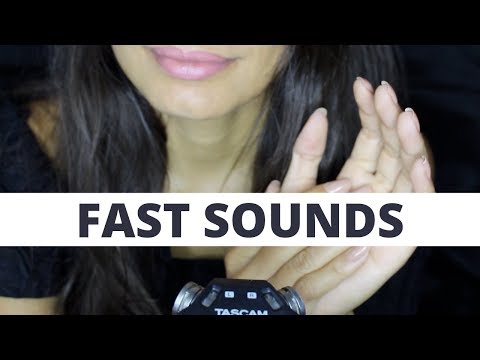 ASMR FAST HAND SOUNDS (NO TALKING)