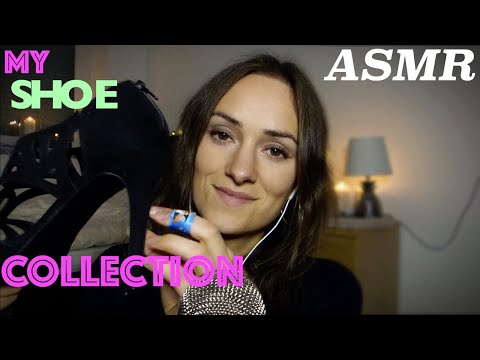 ASMR SHOE COLLECTION-Tapping Scratching Whisper Sounds give you tingles