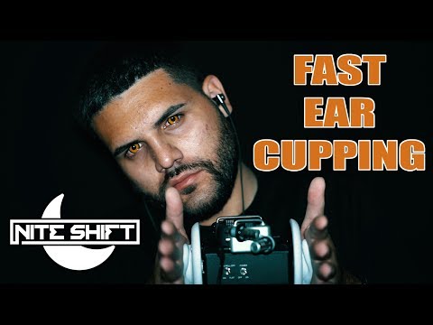 ASMR Fast Ear Cupping (NO TALKING)