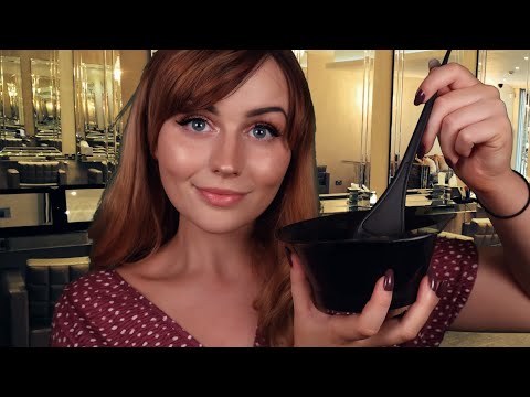 [ASMR] HAIR SALON Cut and Colour - Personal Attention 💇
