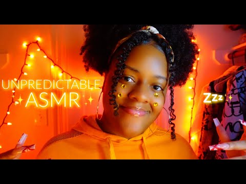 ASMR ✨UNPREDICTABLE, FAST & CHAOTIC ASMR TRIGGERS TO MELT YOUR BRAIN 🔥🧠✨