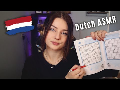 ASMR (Dutch/Nederlands) Een Sudoku Puzzel Oplossen! ✏️