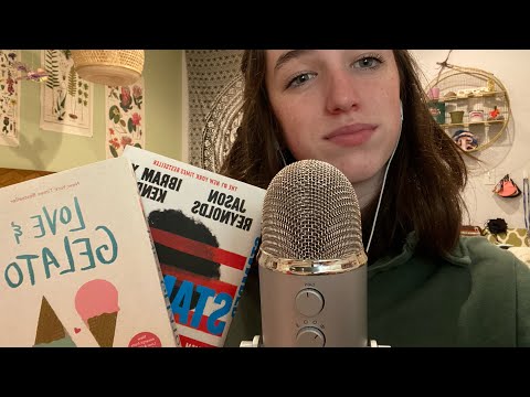 Asmr tapping on books 📚