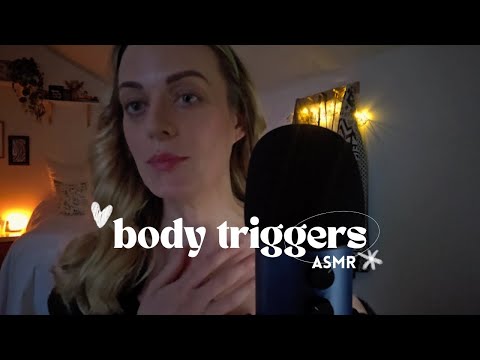 ASMR | Intense Full Body Triggers, Fabric Sounds, Body Tapping, Mouth Sounds + life update [lofi]