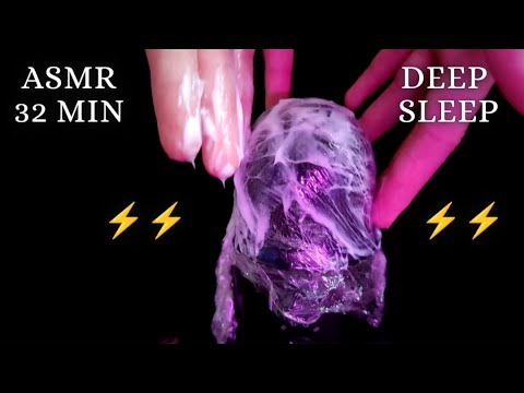 ASMR Brain Massage in 32 MINUTES !!!!! (Cream on Mic, Intense Personal Attention, No Talking) #asmr