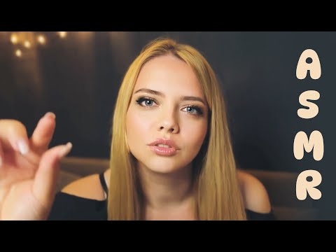 ASMR Tingly mouth sounds (tktk, pluck, clicking) ● Sounds of hands with oil & satin gloves