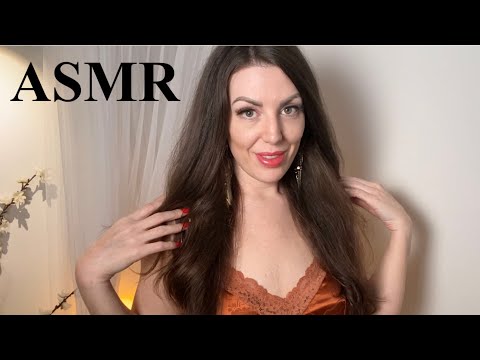 long hair brushing sounds - hypnotic hairplay ASMR triggers for relaxation + sleep | NO WHISPERING