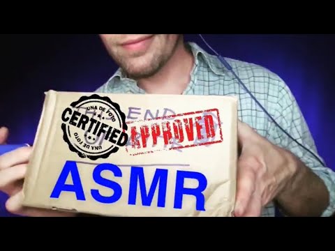 ASMR Spine Tingles - Getting A Package Ready For The Post Office