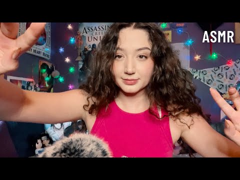 ASMR FAST & UNPREDICTABLE TRIGGERS... IN REVERSE!! *MOUTH SOUNDS, HAND MOVEMENTS*