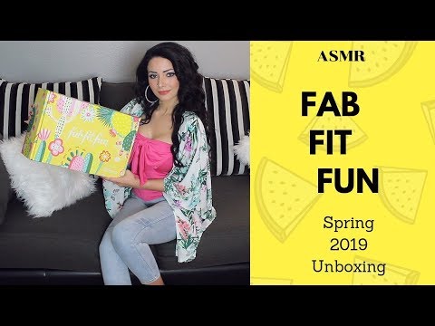 🌸 ASMR FabFitFun Spring 2019 Unboxing 🌸