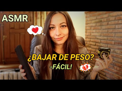 RolePlay 👩‍⚕️​ Dr. NUTRICIONISTA Te ayuda a Perder el Peso || ASMR