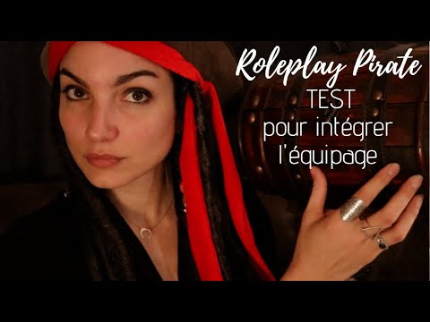 ASMR ROLEPLAY PIRATE Episode 2 🏴‍☠️ Test pour intégrer l'équipage