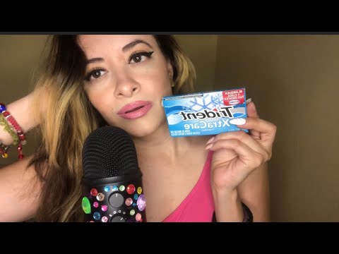 ASMR| Whisper Ramble and Gum Chewing
