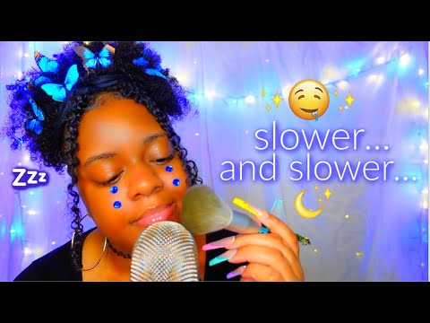 fast and aggressive ASMR ⚡ that gets slower the more you watch..for sleep 😴✨🔥 (EXPERIMENTAL ASMR)✨