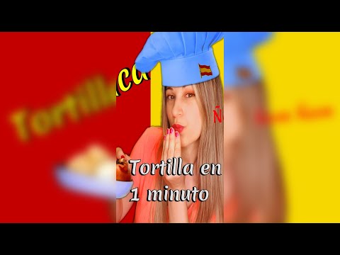 ASMR | #Shorts | Tortilla de Patatas en 1 minuto | SusurrosdelSurr | Español
