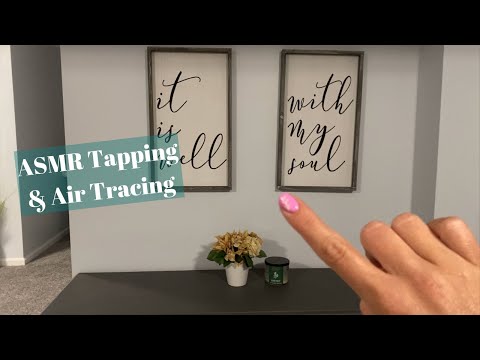 asmr tapping and air tracing | whispering Genesis 32-33
