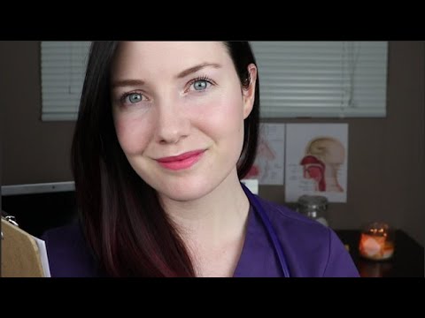 [ASMR] Medical Roleplay - Ears, Nose, and Throat Doctor