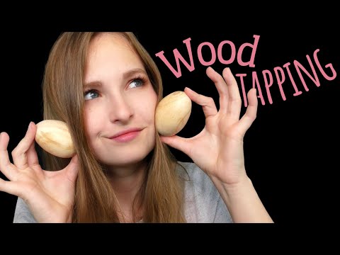 ASMR | Wonderful Wooden Eggs! (wood tapping)