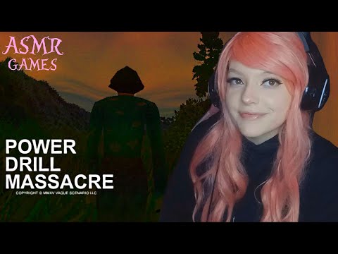 ASMR Games | Power Drill Massacre (keyboard sounds & whispers)