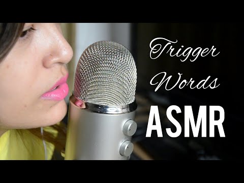 ASMR Trigger words & sounds (whispered)