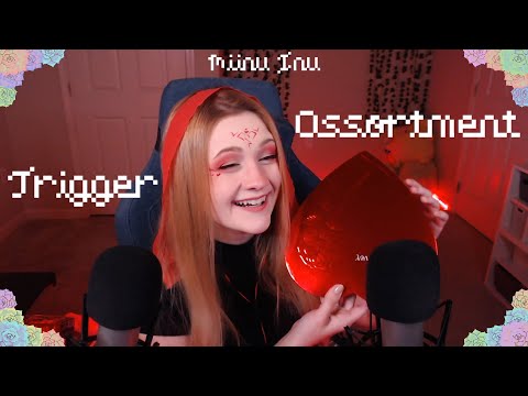 ASMR Trigger assortment | Mouth sounds, Tapping, Paper, Crinkles, and Rambling