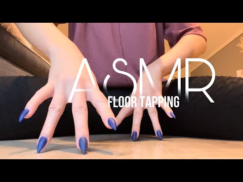 ASMR | fast floor tapping and scratching (different types)