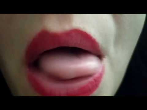 ASMR Lens Licking * Kissing * Tongue FLUTTERING 👅💋