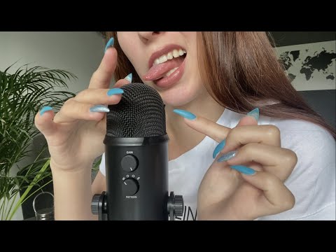 ASMR I MOUTH SOUNDS with TONGUE CLICKING 💙
