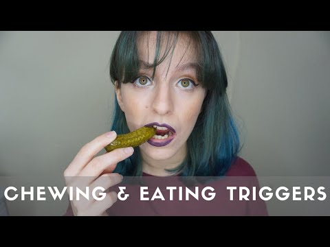 ASMR Eating 💤 Chewing & Crunchy sounds feat. Gherkins 🥒