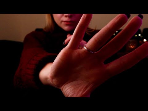Relaxing ASMR hand movements NO TALKING | ASMR Visual Trigger | Face Touching
