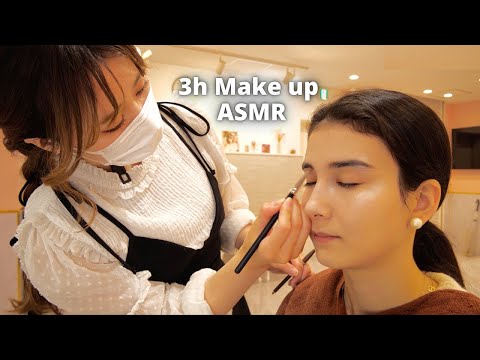 ASMR 3hours of Pampering Because YOU DESERVE it! w/make up in Tokyo, Japan (soft spoken)