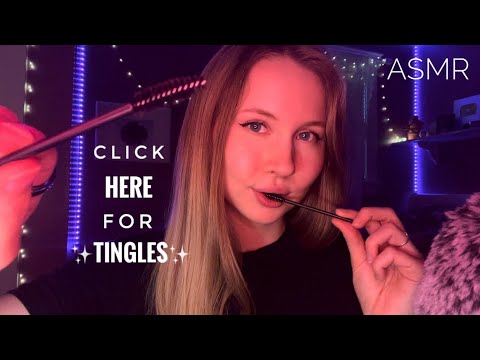 ASMR~Spoolie Nibbling and Inaudible Whispers✨