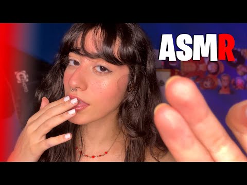 ASMR Spit Painting You 🍒 (muitos sons de boca)