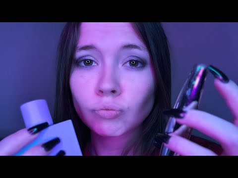 ASMR Loud and Aggressive Triggers With LONG Nails for Broken Headphones