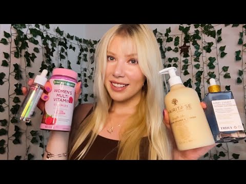 ASMR My Current FAVORITE Products| Health and Beauty (tingly show and tell)
