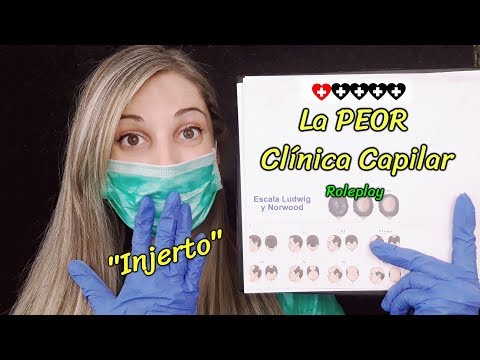 La PEOR Clínica Capilar | Injerto pelo Roleplay | SusurrosdelSurr ASMR