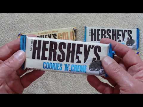 ASMR - Hershey Chocolate Bars - Australian Accent - Discussing These Chocolates in a Quiet Whisper