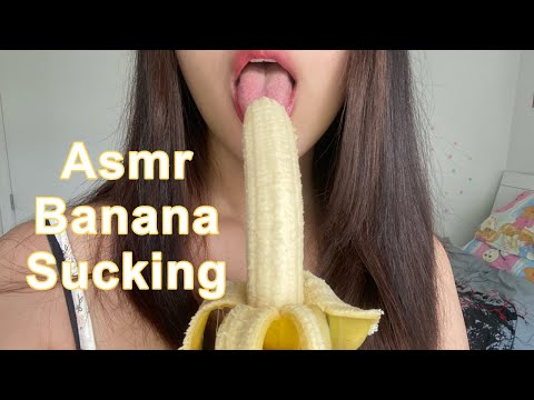 ASMR Banana Eating Mouth Sounds 🍌