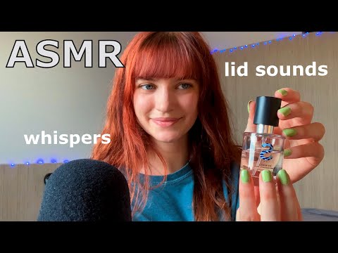 ASMR ~ Lid Sounds, Tapping and Whispering